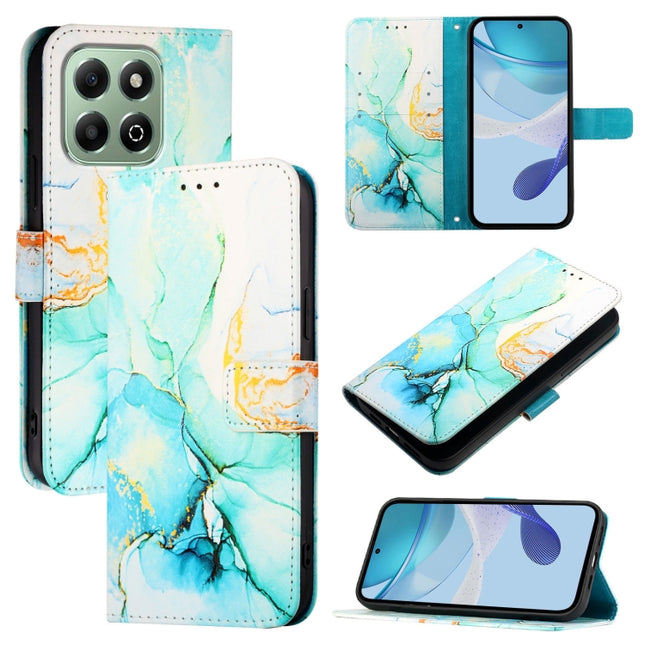 PT003 Marble Pattern Flip Leather Phone Case, For Honor X9c 5G, For Honor X6b, For Honor 200, For Honor 200 Pro