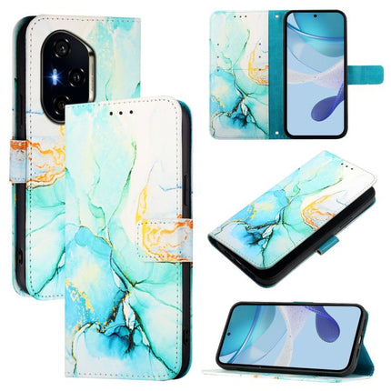 PT003 Marble Pattern Flip Leather Phone Case, For Honor 400 Lite Global, For Honor 400 Global 156.5mm, For Honor X8c 4G, For Honor GT