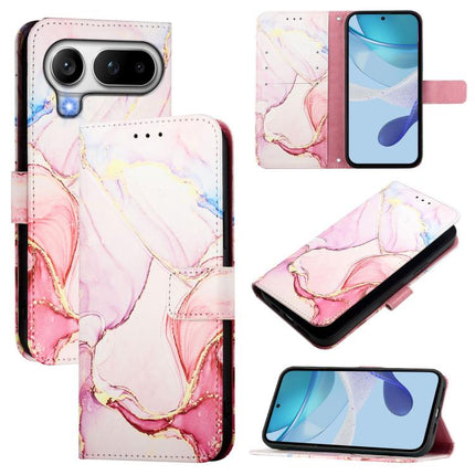 PT003 Marble Pattern Flip Leather Phone Case, For Honor Magic8 Pro Air, For Honor X8d 4G, For Honor Magic8 Pro, For Honor Magic8