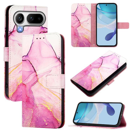 PT003 Marble Pattern Flip Leather Phone Case, For Honor Magic8 Pro Air, For Honor X8d 4G, For Honor Magic8 Pro, For Honor Magic8