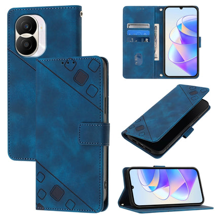 Skin-feel Embossed Leather Phone Case, For Honor X40i, For Honor 70 Pro, For Honor 60 SE, For Honor 60 Pro