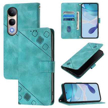 Skin-feel Embossed Leather Phone Case, For Honor Power 5G, For Honor Play 60 5G, For Honor 400 Lite Global, For Honor 400 Global 156.5mm