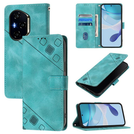 Skin-feel Embossed Leather Phone Case, For Honor Power 5G, For Honor Play 60 5G, For Honor 400 Lite Global, For Honor 400 Global 156.5mm