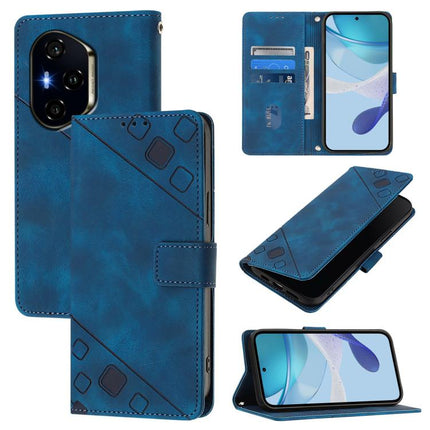 Skin-feel Embossed Leather Phone Case, For Honor Power 5G, For Honor Play 60 5G, For Honor 400 Lite Global, For Honor 400 Global 156.5mm