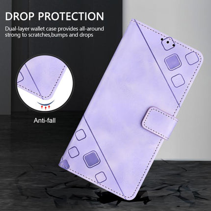Skin-feel Embossed Leather Phone Case, For Honor Play 70 Plus, For Honor X5c Plus, For Honor X6c 4G, For Honor 400 Pro 5G Global 160.8mm