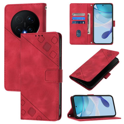 Skin-feel Embossed Leather Phone Case, For Honor Magic8 Pro Air 5G, For Honor X8d 4G Global, For Honor Magic8 Pro, For Honor Magic8