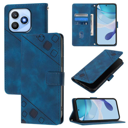 Skin-feel Embossed Leather Phone Case, For Honor Magic8 Pro Air 5G, For Honor X8d 4G Global, For Honor Magic8 Pro, For Honor Magic8