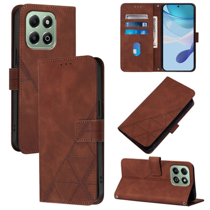 Crossbody 3D Embossed Flip Leather Phone Case, For Honor 300 Pro / 300 Ultra, For Honor 300, For Honor X9C 5G Global, For Honor X6b
