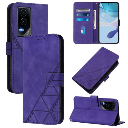 Crossbody 3D Embossed Flip Leather Phone Case, For Honor 400 Global 156.5mm, For Honor X8c 4G Global, For Honor GT, For Honor X9C Smart Global