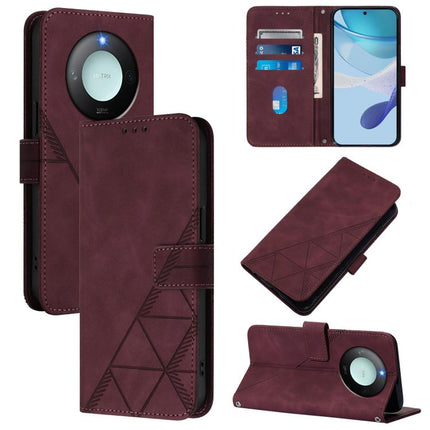 Crossbody 3D Embossed Flip Leather Phone Case, For Honor 400 Global 156.5mm, For Honor X8c 4G Global, For Honor GT, For Honor X9C Smart Global