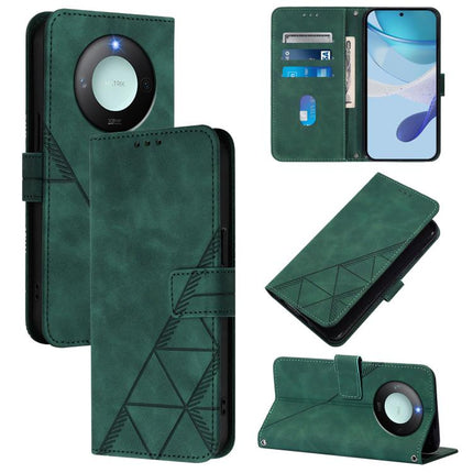 Crossbody 3D Embossed Flip Leather Phone Case, For Honor 400 Global 156.5mm, For Honor X8c 4G Global, For Honor GT, For Honor X9C Smart Global