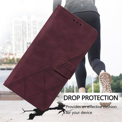 Crossbody 3D Embossed Flip Leather Phone Case, For Honor 400 Global 156.5mm, For Honor X8c 4G Global, For Honor GT, For Honor X9C Smart Global