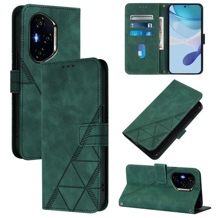 Crossbody 3D Embossed Flip Leather Phone Case, For Honor 400 Global 156.5mm, For Honor X8c 4G Global, For Honor GT, For Honor X9C Smart Global