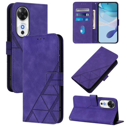 Crossbody 3D Embossed Flip Leather Phone Case, For Honor 400 Pro Global 160.8mm, For Honor Power 5G, For Honor Play 60 5G, For Honor 400 Lite Global