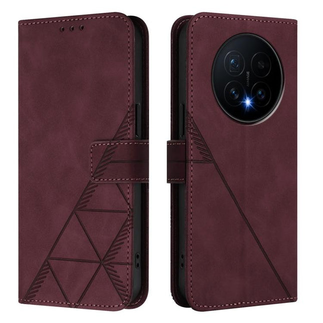 Crossbody 3D Embossed Flip Leather Phone Case, For Honor Magic8, For Honor Play 70 Plus, For Honor X5c Plus, For Honor X6c 4G