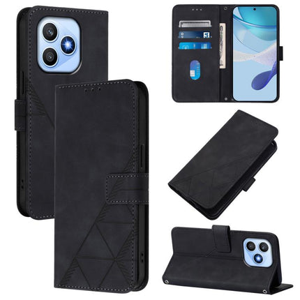 Crossbody 3D Embossed Flip Leather Phone Case, For Honor 600 Global/600 Pro Global, For Honor Magic8 Pro Air, For Honor X8d 4G Global, For Honor Magic8 Pro