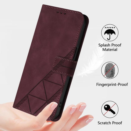 Crossbody 3D Embossed Flip Leather Phone Case, For Honor 600 Global/600 Pro Global, For Honor Magic8 Pro Air, For Honor X8d 4G Global, For Honor Magic8 Pro