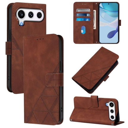 Crossbody 3D Embossed Flip Leather Phone Case, For Honor 600 Global/600 Pro Global, For Honor Magic8 Pro Air, For Honor X8d 4G Global, For Honor Magic8 Pro