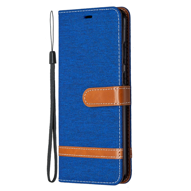 Denim Texture Horizontal Flip Leather Case with Holder & Card Slots & Wallet & Lanyard, For Nokia 5.3, For Xiaomi Redmi Note 9