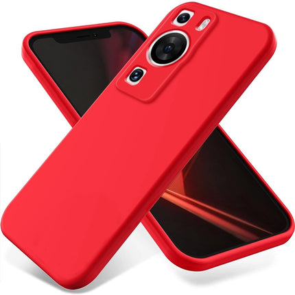 Solid Color Liquid Silicone Dropproof Full Coverage Phone Case, For Huawei Nova 11, For Huawei P60 / P60 Pro