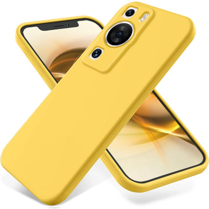 Solid Color Liquid Silicone Dropproof Full Coverage Phone Case, For Huawei Nova 11, For Huawei P60 / P60 Pro
