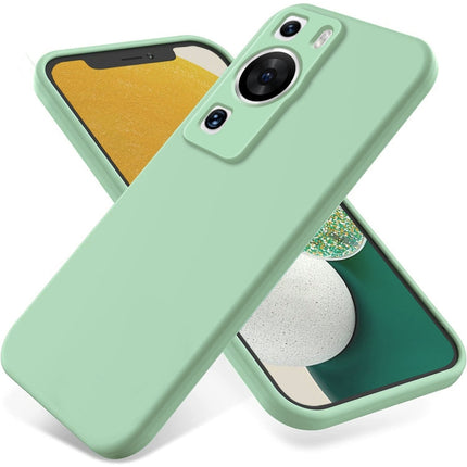 Solid Color Liquid Silicone Dropproof Full Coverage Phone Case, For Huawei Nova 11, For Huawei P60 / P60 Pro