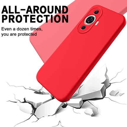 Solid Color Liquid Silicone Dropproof Full Coverage Phone Case, For Huawei Nova 11, For Huawei P60 / P60 Pro