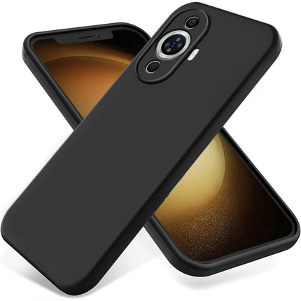 Solid Color Liquid Silicone Dropproof Full Coverage Phone Case, For Huawei Nova 11, For Huawei P60 / P60 Pro