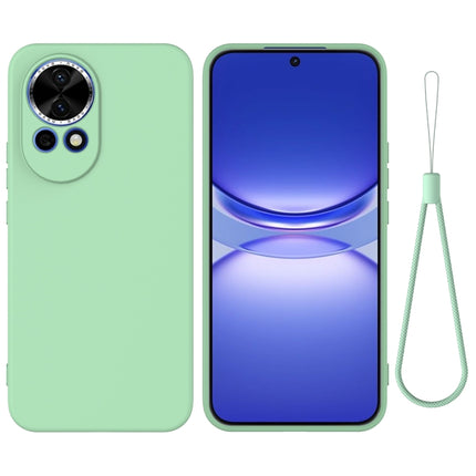 Solid Color Liquid Silicone Dropproof Full Coverage Phone Case, For Huawei Nova 11, For Huawei P60 / P60 Pro