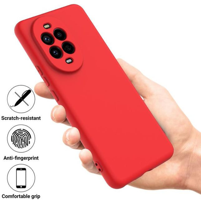 Solid Color Liquid Silicone Dropproof Full Coverage Phone Case, For Huawei nova 14 Pro 5G, For Huawei nova 14 5G, For Huawei nova Y73 4G, For Huawei nova 13i, For Huawei nova 13 Pro, For Huawei nova 13