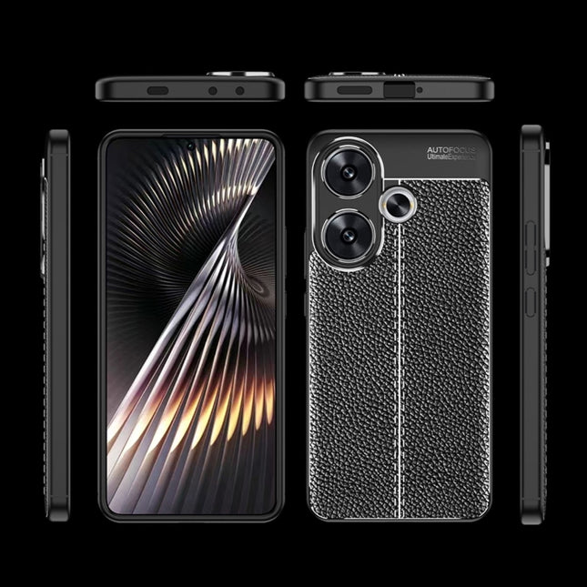 Litchi Texture Shockproof TPU Phone Case, For Xiaomi Redmi Turbo 3 5G, For Xiaomi Redmi Note 13 Pro 4G Global, For Xiaomi Redmi Note 13 4G, For Xiaomi Redmi K70E, For Xiaomi 14 Ultra, For Xiaomi Redmi Note 13, For Xiaomi 13C, For Xiaomi Redmi Note 13 P...