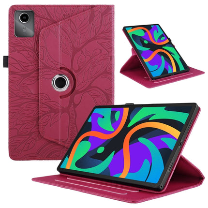 Tree Life Embossed Rotation Leather Tablet Case, For Lenovo Tab M11 / Xiaoxin Pad 11 2024, For Lenovo Tab P12 / Xiaoxin Pad Pro 12.7, For Lenovo Xiaoxin Pad 11 2nd 2023, For Lenovo Tab M9
