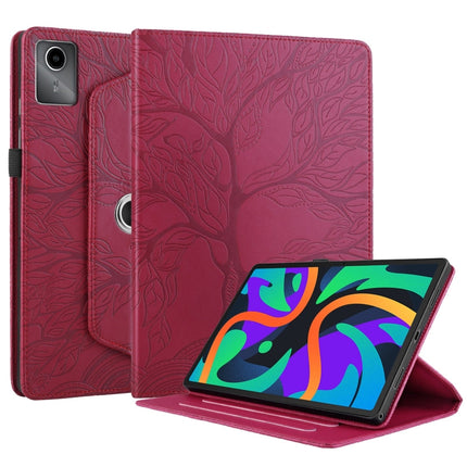 Tree Life Embossed Rotation Leather Tablet Case, For Lenovo Tab M11 / Xiaoxin Pad 11 2024, For Lenovo Tab P12 / Xiaoxin Pad Pro 12.7, For Lenovo Xiaoxin Pad 11 2nd 2023, For Lenovo Tab M9