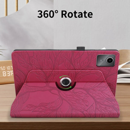 Tree Life Embossed Rotation Leather Tablet Case, For Lenovo Tab M11 / Xiaoxin Pad 11 2024, For Lenovo Tab P12 / Xiaoxin Pad Pro 12.7, For Lenovo Xiaoxin Pad 11 2nd 2023, For Lenovo Tab M9
