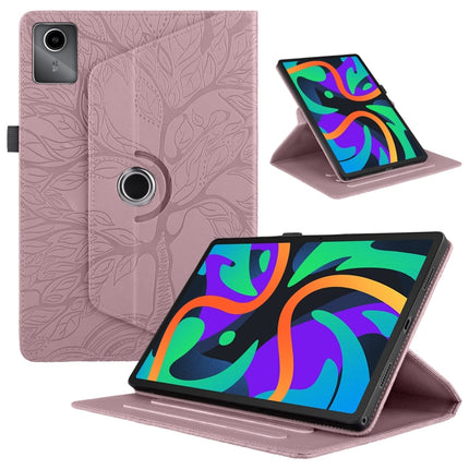 Tree Life Embossed Rotation Leather Tablet Case, For Lenovo Tab M11 / Xiaoxin Pad 11 2024, For Lenovo Tab P12 / Xiaoxin Pad Pro 12.7, For Lenovo Xiaoxin Pad 11 2nd 2023, For Lenovo Tab M9