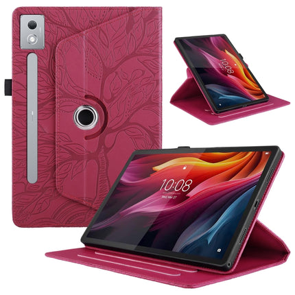 Tree Life Embossed Rotation Leather Tablet Case, For Lenovo Idea Tab Pro Gen 2 13, For Lenovo Xiaoxin Pad Pro GT 11.1 2025, For Lenovo Xiaoxin Pad 12.1 2025, For Lenovo Tab P12 / Xiaoxin Pad Pro 12.7 2025