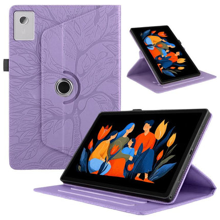 Tree Life Embossed Rotation Leather Tablet Case, For Lenovo Idea Tab Pro Gen 2 13, For Lenovo Xiaoxin Pad Pro GT 11.1 2025, For Lenovo Xiaoxin Pad 12.1 2025, For Lenovo Tab P12 / Xiaoxin Pad Pro 12.7 2025