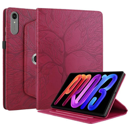 Tree Life Embossed Rotation Leather Tablet Case, For Lenovo Idea Tab Pro Gen 2 13, For Lenovo Xiaoxin Pad Pro GT 11.1 2025, For Lenovo Xiaoxin Pad 12.1 2025, For Lenovo Tab P12 / Xiaoxin Pad Pro 12.7 2025