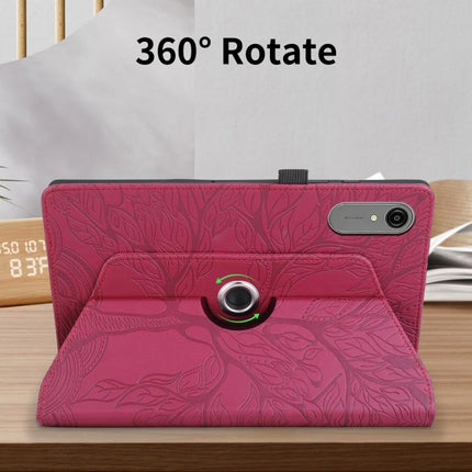 Tree Life Embossed Rotation Leather Tablet Case, For Lenovo Idea Tab Pro Gen 2 13, For Lenovo Xiaoxin Pad Pro GT 11.1 2025, For Lenovo Xiaoxin Pad 12.1 2025, For Lenovo Tab P12 / Xiaoxin Pad Pro 12.7 2025