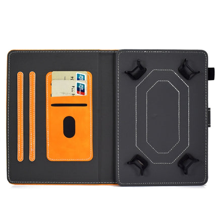 Tablet PC Universal Cowhide Texture Horizontal Flip Leather Case with Holder & Card Slots & Pen Slot, For 7 inch, For 8 inch, For 10 inch