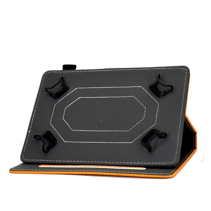 Tablet PC Universal Cowhide Texture Horizontal Flip Leather Case with Holder & Card Slots & Pen Slot, For 7 inch, For 8 inch, For 10 inch