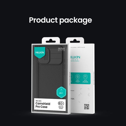 NILLKIN CamShield Pro PC Phone Case, For iPhone 17, For iPhone 16e, For iPhone 16 Plus, For iPhone 16, For iPhone 15 Plus, For iPhone 15