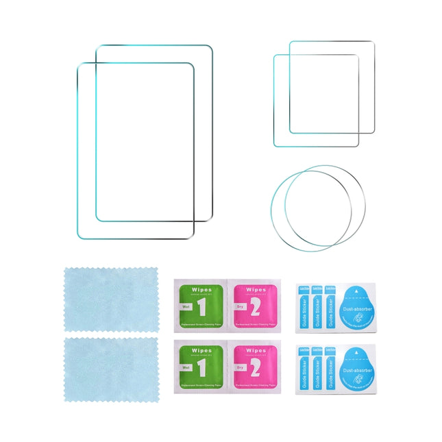 STARTRC 3 in 1 Lens Protector Front and Rear Screen Tempered Glass Films