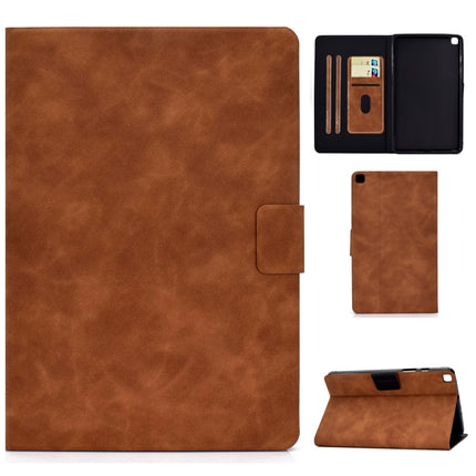 Cowhide Texture Horizontal Flip Leather Case with Holder & Card Slots & Sleep / Wake-up Function, For Samsung Galaxy Tab S6 Lite P610/P615, For Samsung Galaxy Tab A 8.0 (2019) T290/T295, For Samsung Galaxy Tab A 10.1 (2019) T510/T515                   ...