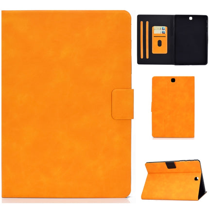 Cowhide Texture Horizontal Flip Leather Case with Holder & Card Slots & Sleep / Wake-up Function, For Samsung Galaxy Tab A 9.7 T550/T555C