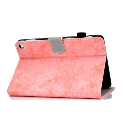 For Amazon Kindle Fire HD 8 (2020) Marble Style Cloth Texture Tablet PC Protective Leather Case with Bracket & Card Slot & Pen Slot & Anti Skid Strip & Wake-up / Sleep Function, For Amazon Kindle Fire HD 8 (2020)
