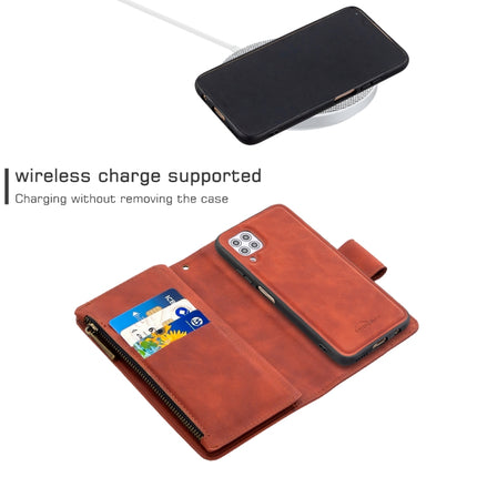 Skin Feel Detachable Magnetic Zipper Horizontal Flip PU Leather Case with Holder & Card Slots & Wallet & Photo Frame & Lanyard, For Huawei P40 Lite, For Huawei P40 Pro, For Huawei P Smart Z, For Huawei P Smart (2019)