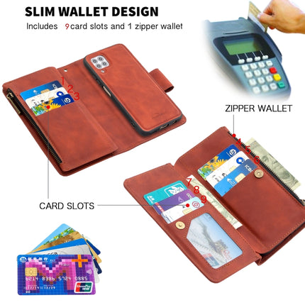Skin Feel Detachable Magnetic Zipper Horizontal Flip PU Leather Case with Holder & Card Slots & Wallet & Photo Frame & Lanyard, For Huawei P40 Lite, For Huawei P40 Pro, For Huawei P Smart Z, For Huawei P Smart (2019)