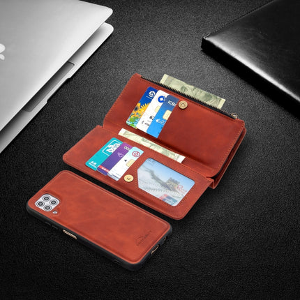 Skin Feel Detachable Magnetic Zipper Horizontal Flip PU Leather Case with Holder & Card Slots & Wallet & Photo Frame & Lanyard, For Huawei P40 Lite, For Huawei P40 Pro, For Huawei P Smart Z, For Huawei P Smart (2019)