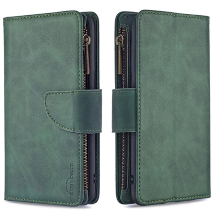 Skin Feel Detachable Magnetic Zipper Horizontal Flip PU Leather Case with Holder & Card Slots & Wallet & Photo Frame & Lanyard, For Huawei P40 Lite, For Huawei P40 Pro, For Huawei P Smart Z, For Huawei P Smart (2019)